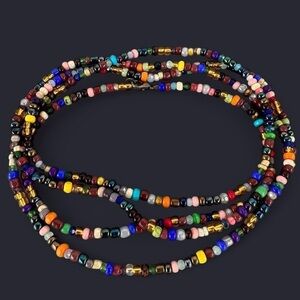 Boho Long Bead Necklace